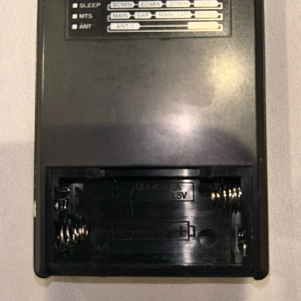 PIONEER CU-SD007 Remote Control Unit SD-P401 SD-P501 VCR Video Disc TV Volume